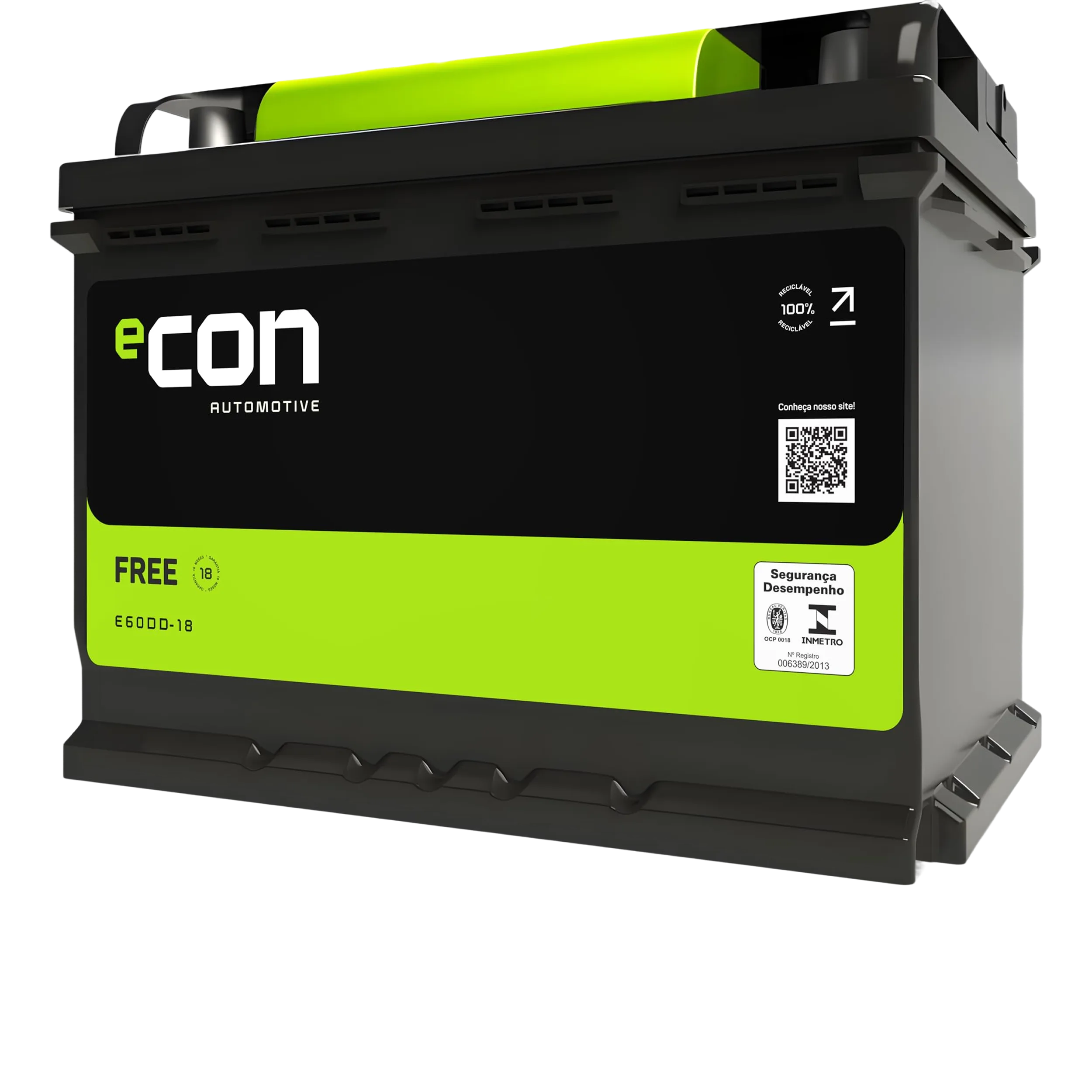 Bateria eCon — distribuidor autorizado em Criciúma