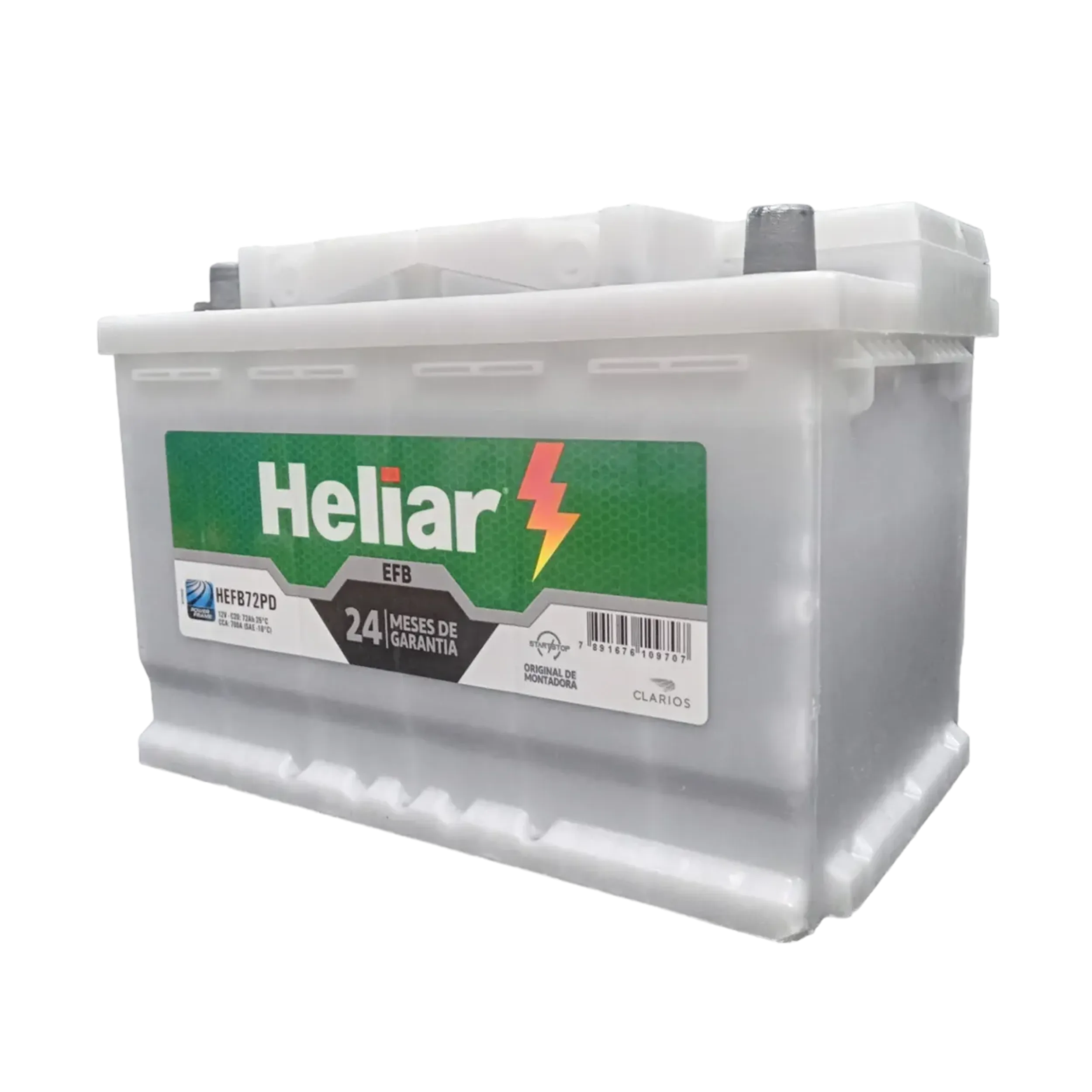 Bateria Heliar — distribuidor autorizado em Criciúma