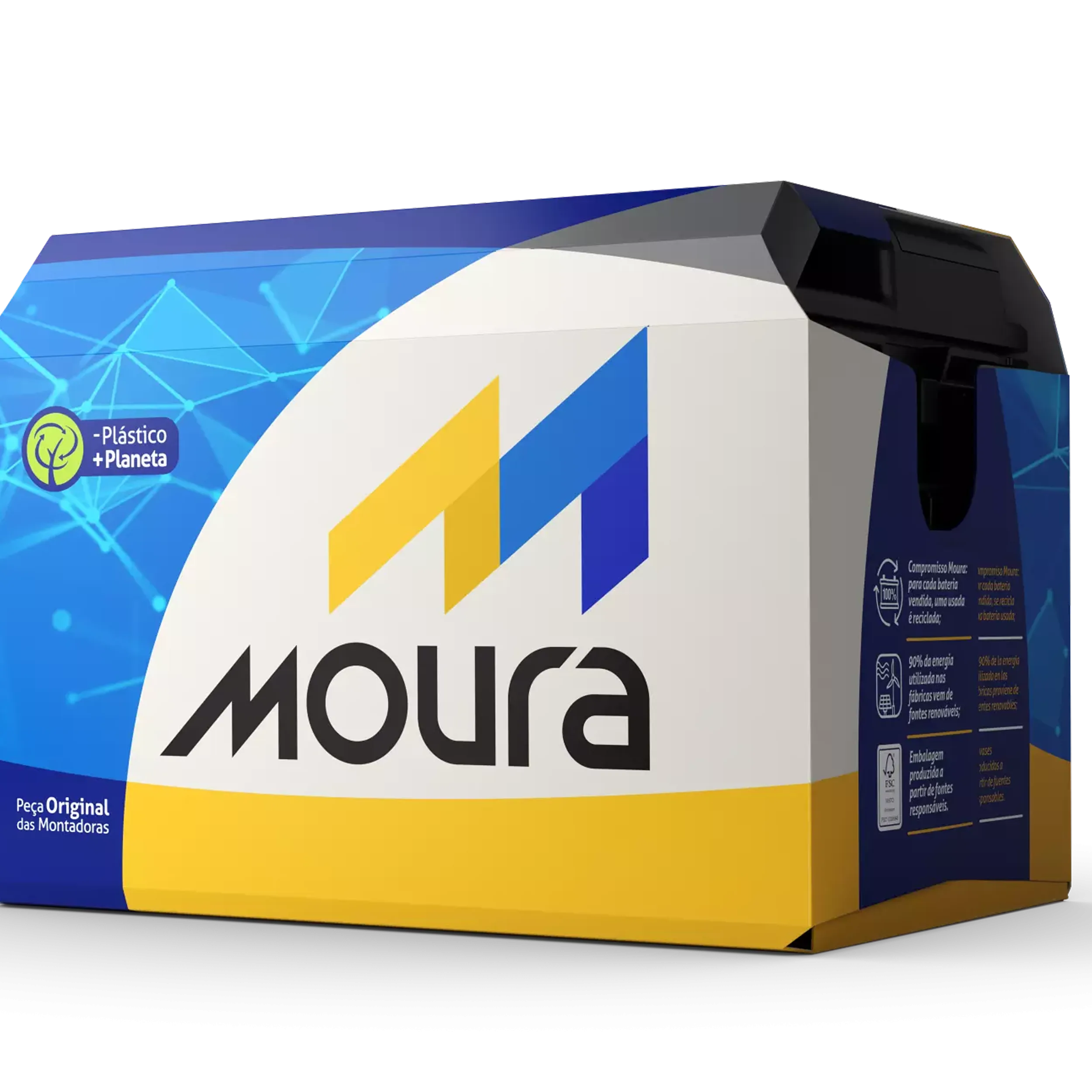 Bateria Moura — distribuidor autorizado em Criciúma