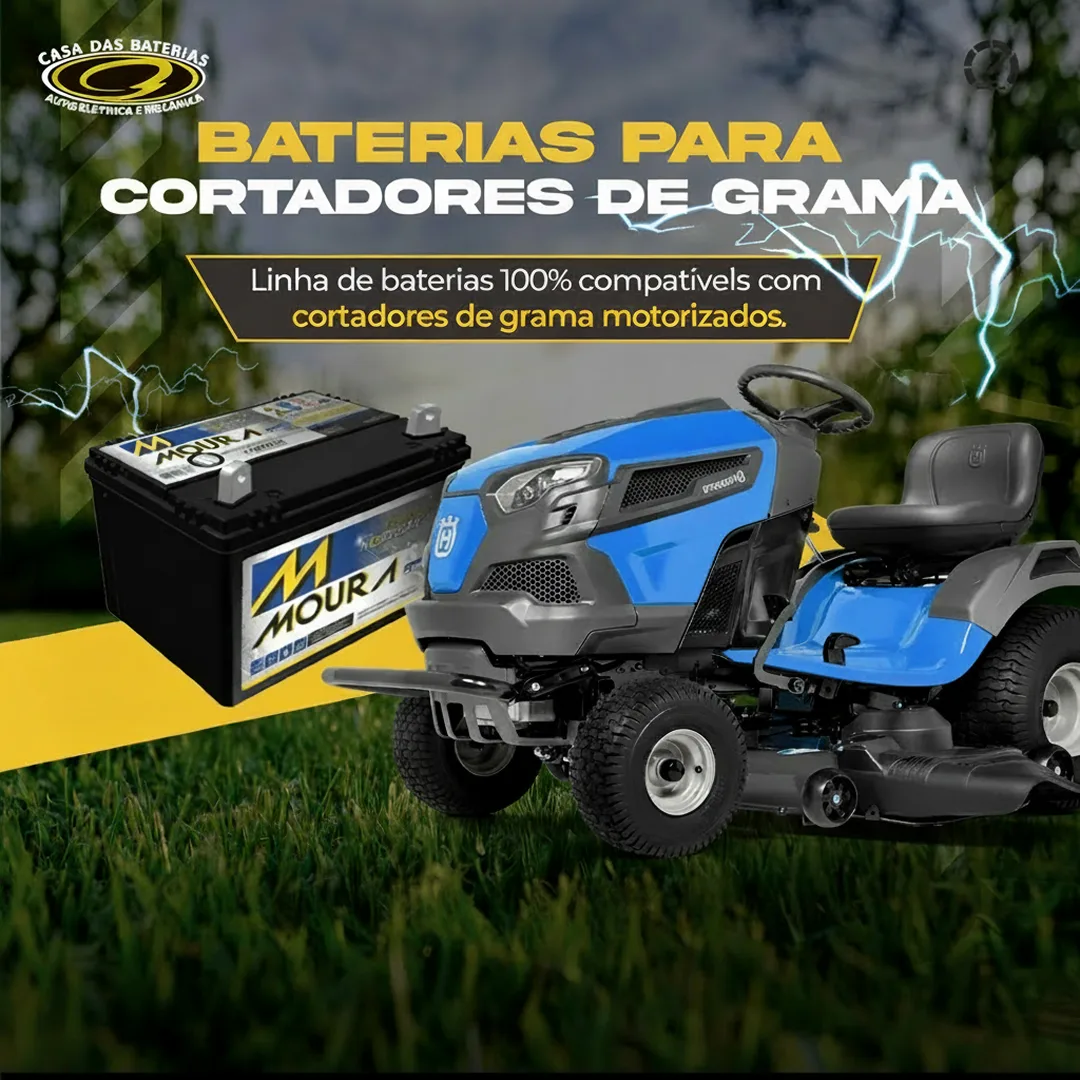 Baterias para cortadores de grama em Criciúma
