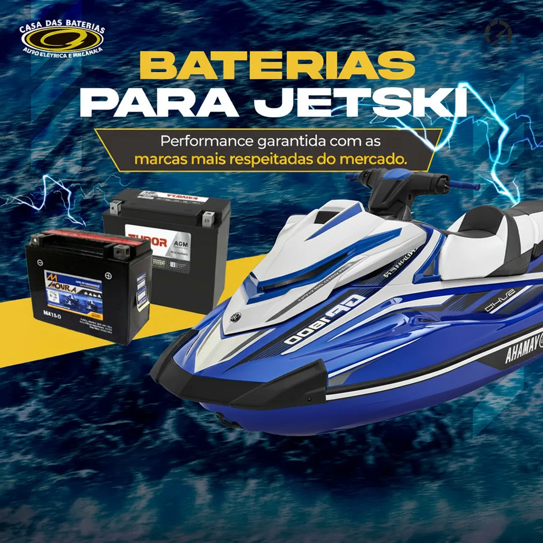 Baterias para jet ski em Criciúma